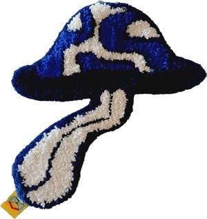 Lil' Mushroom Wall Rug