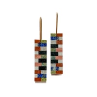 Image 1 of Intarsia Earrings