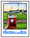 #BaseballAndBeer Pic Sticker