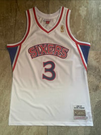 Image 3 of ALLEN IVERSON HARDWOOD CLASSICS THROWBACK SWINGMAN JERSEY