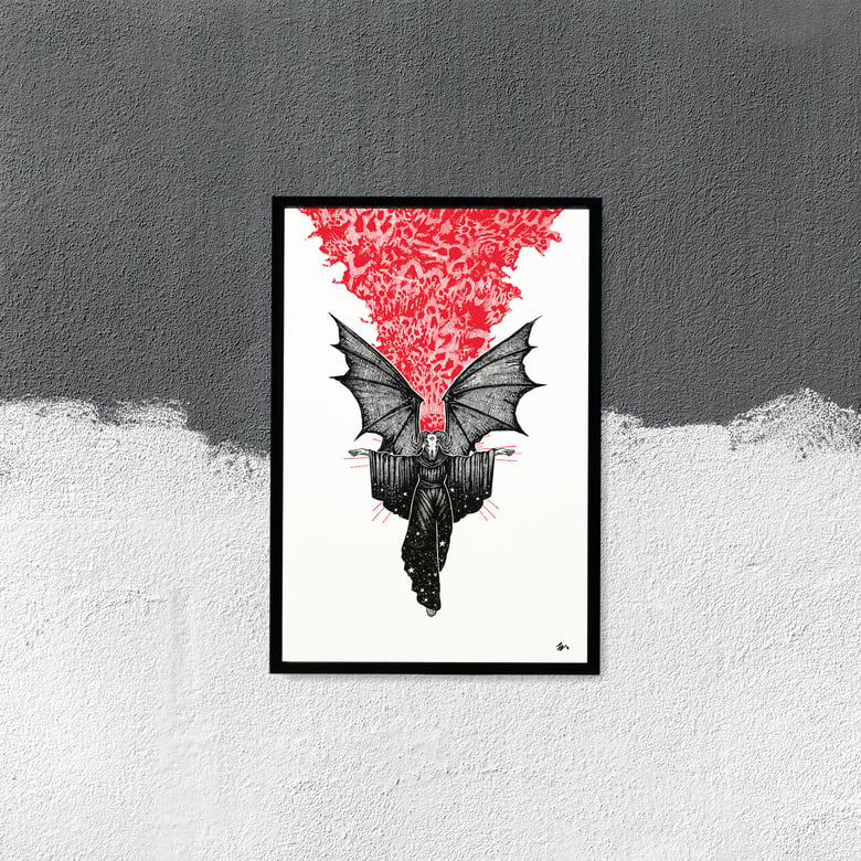 Image of "Fear" 13"x19" Luster Paper Art Print