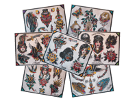 Munday Tattoo Flash (Seven Sheet Set #5)