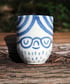 BLUE GLASSES BEARD CERAMIC CUP Image 2