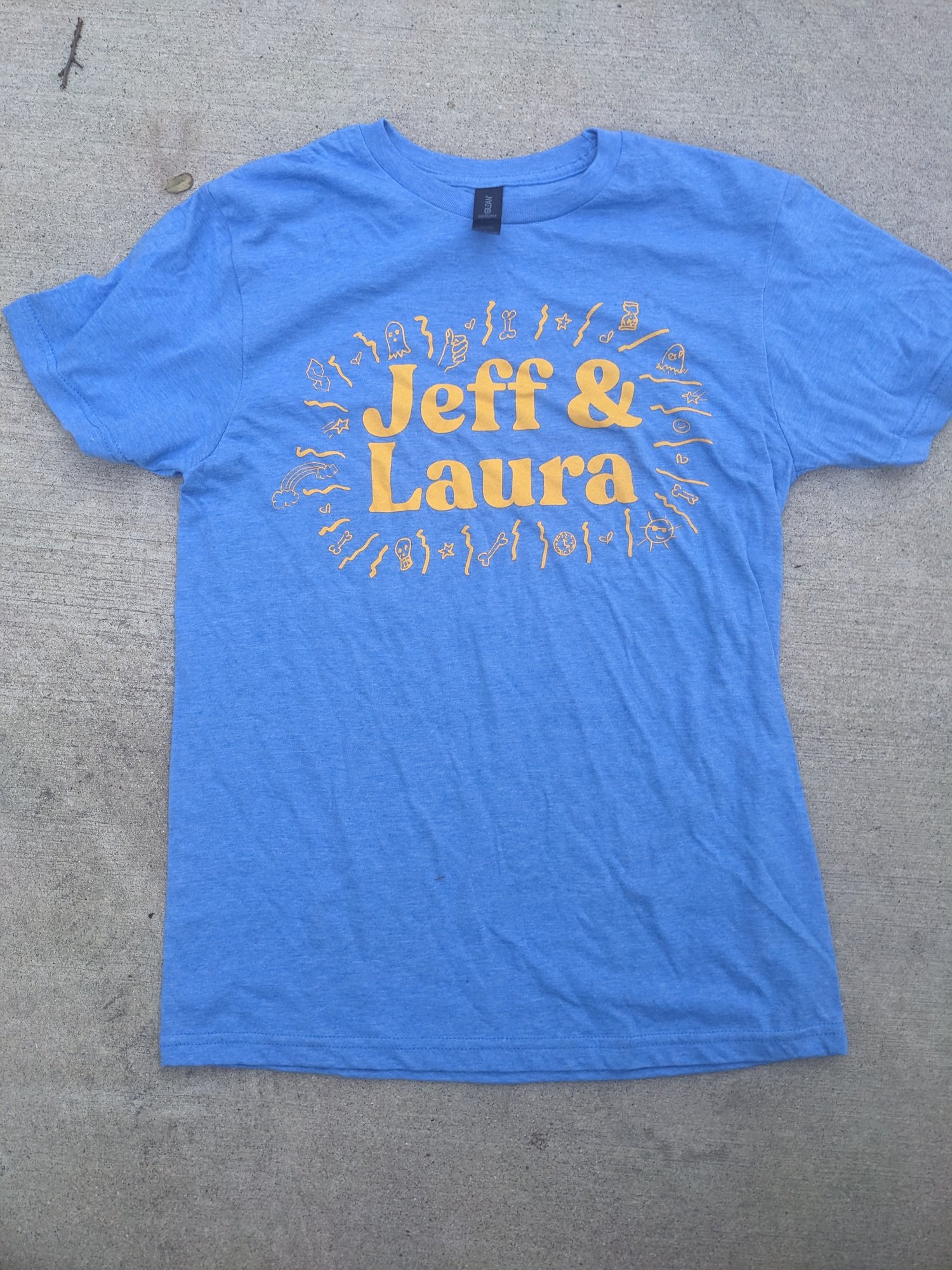 Image of JEFF & LAURA DRAWINGS TEE