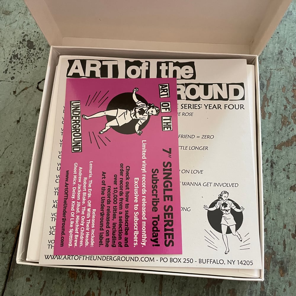 ART OF THE UNDERGROUND-SINGLES SERIES: YEAR FOUR BOX SET