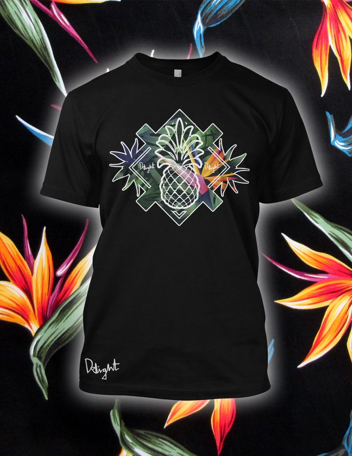 Pineapple Paradise 2023 Black T-shirt