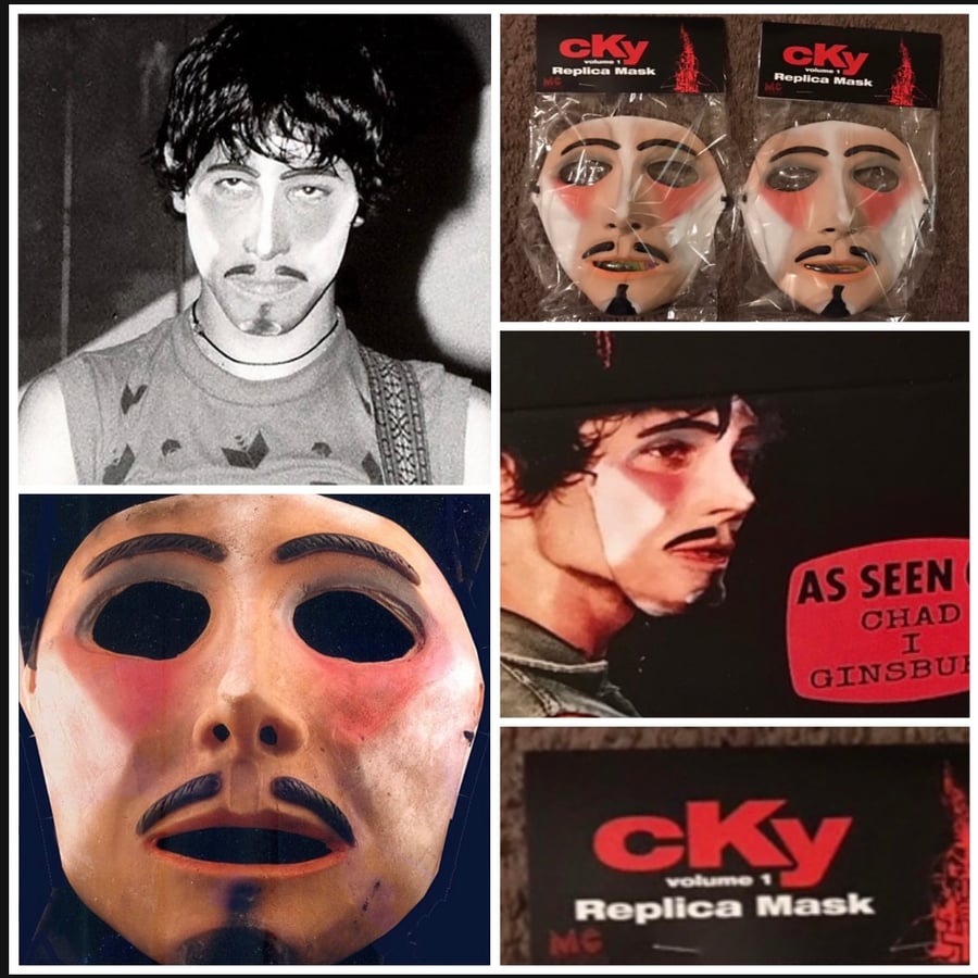Image of CKY V1 REPLICA MASK  (20 made numbered /signed by CiG) -handmade and painted by MC STUDIOS
