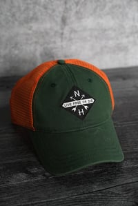 Image 1 of Diamond Logo hat green/orange