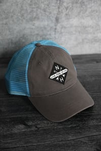 Image 1 of Diamond Logo hat grey/blue