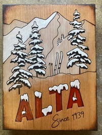 Image 1 of Snowy Caps Alta 13x18