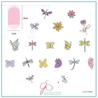 Image 1 of Beginner Edition (CjS-B-THREE) Steel Nail Art Stamping Plate