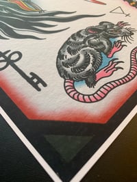 Image 3 of Munday Tattoo Flash Sheet 11”x14”  (8-2019)