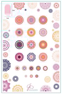Image 1 of Myriad of Mandalas (CjSLC-18) - Steel Stamping Plate