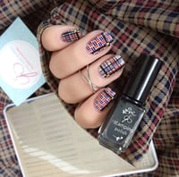 Image 4 of Got Plaid? CjS-56 Steel Nail Art Stamping Plate