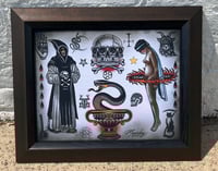 Image 1 of Munday Tattoo Flash Sheet 11”x14”  (3-2022)