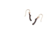 Image of small twig earrings