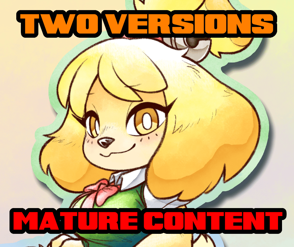 WaterColor Isabelle - Vinyl Sticker