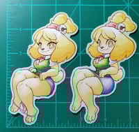 Image 4 of WaterColor Isabelle - Vinyl Sticker