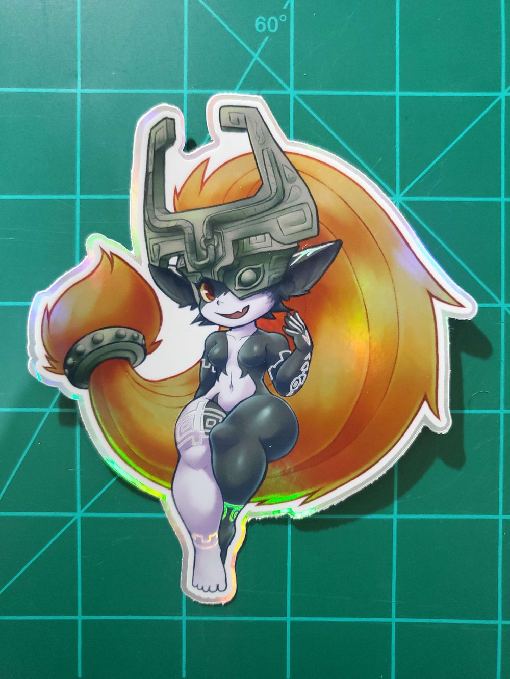 Shiny Imp Princess - Iridescent Sticker