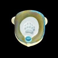 Image 2 of XL. Papa Polar Bear - Flamework Glass Sculpture Bead