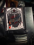 Image 2 of cup, flame, and sigil enamel pins