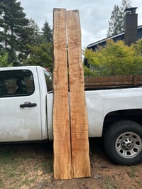 Image 1 of Bookmatched figured maple slabs