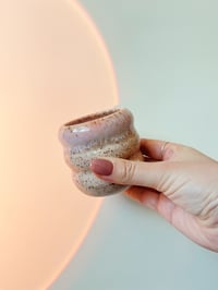 Image 1 of Pink Speckled Bubble Cup