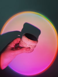 Image 3 of Pink Speckled Bubble Cup