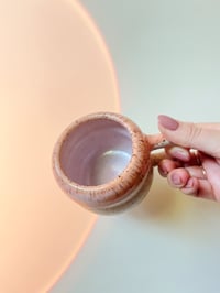 Image 2 of *Seconds* Pink Speckled Bubble Mug