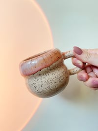 Image 1 of *Seconds* Pink Speckled Bubble Mug