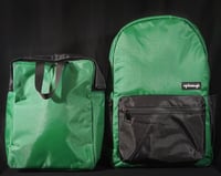 Image 1 of "THE EMERALD" green smell proof backpack
