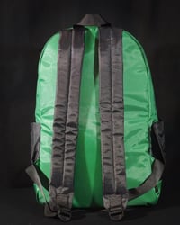 Image 3 of "THE EMERALD" green smell proof backpack
