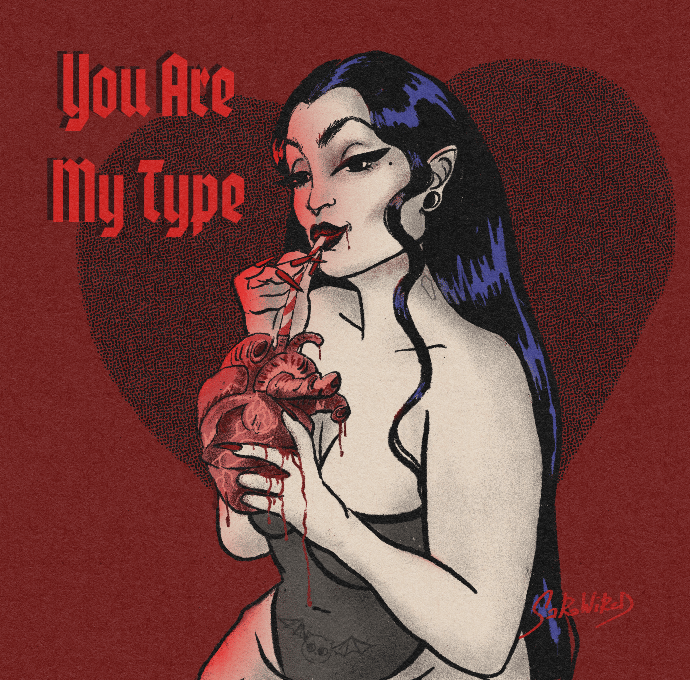 You Are My Type Art Print