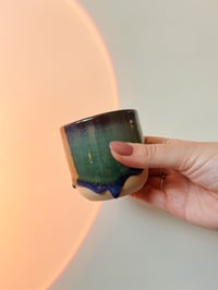 Image 1 of Blue/Green Drippy Cup