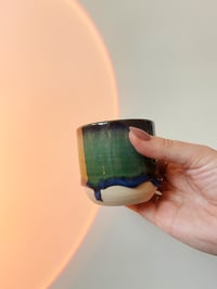 Image 3 of Blue/Green Drippy Cup