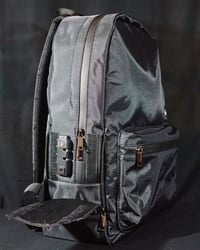 Image 3 of "THE CLASSIC" black smell proof backpack 