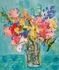Mixed Media Flowers
