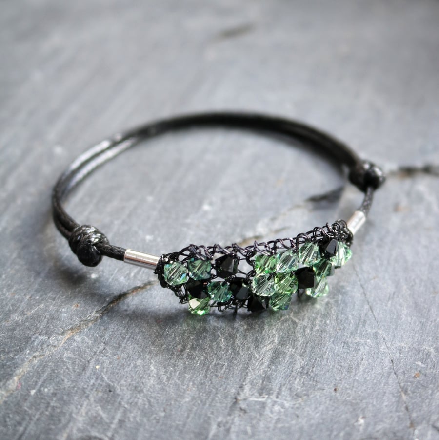 Image of MOSAIC BRACELET - Peridot