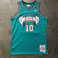 Image 1 of MIKE BIBBY VANCOUVER GRIZZLIES HARDWOOD CLASSICS THROWBACK SWINGMAN JERSEY