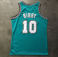 Image 4 of MIKE BIBBY VANCOUVER GRIZZLIES HARDWOOD CLASSICS THROWBACK SWINGMAN JERSEY