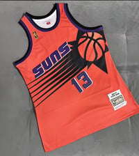 Image 1 of STEVE NASH SWINGMAN CLASSIC SUNS 95-97 THROWBACK JERSEY ORANGE