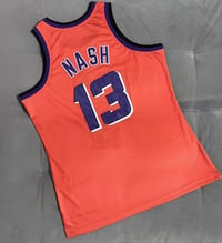 Image 4 of STEVE NASH SWINGMAN CLASSIC SUNS 95-97 THROWBACK JERSEY ORANGE