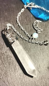 Image 2 of Quartz crystal mystical pendulum