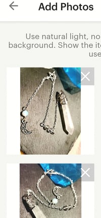 Image 3 of Quartz crystal mystical pendulum