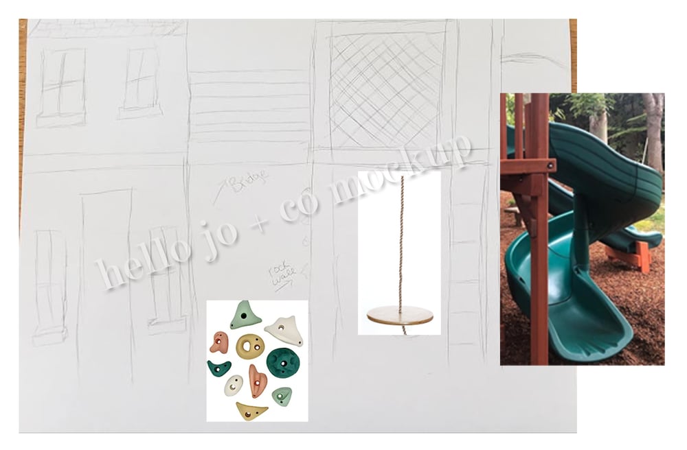 Image of Custom 15' Long Play Structure for Julia- Payment
