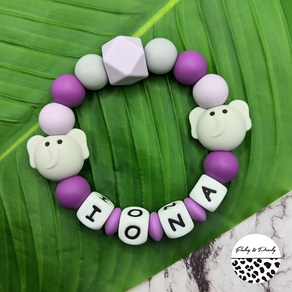 TEETHING RING: Elephant