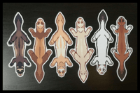 Image 3 of Ferret + Ermine - Poseable Magnets