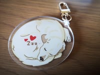 Image 5 of Labrador Clear Keychain