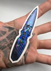 Holographic Knife Sticker