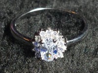 Oval Shaped Sterling Silver Ring